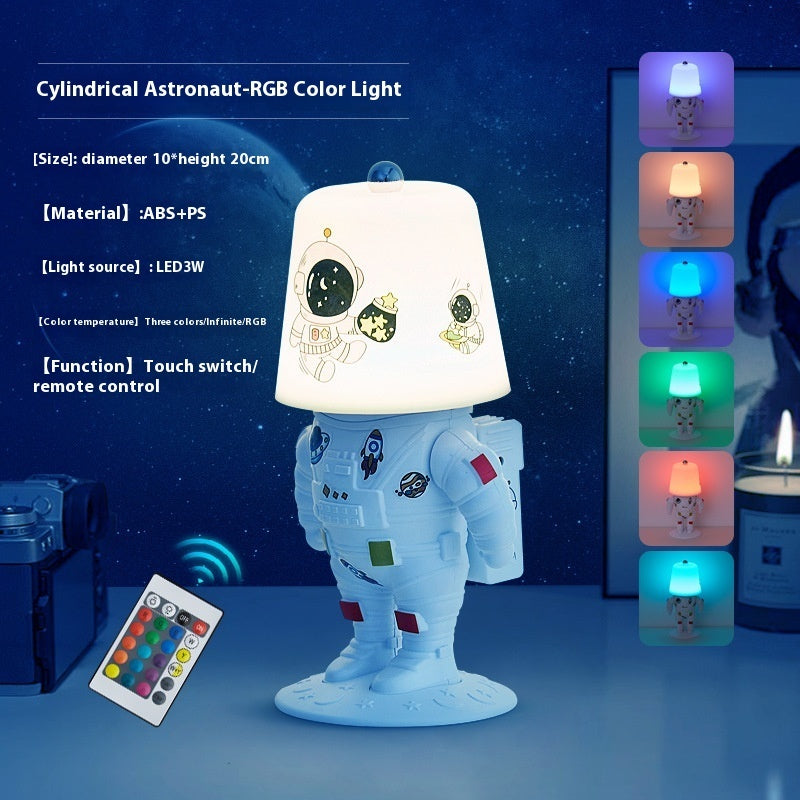 Creative Astronaut Moon Charging Astronaut Small Night Lamp